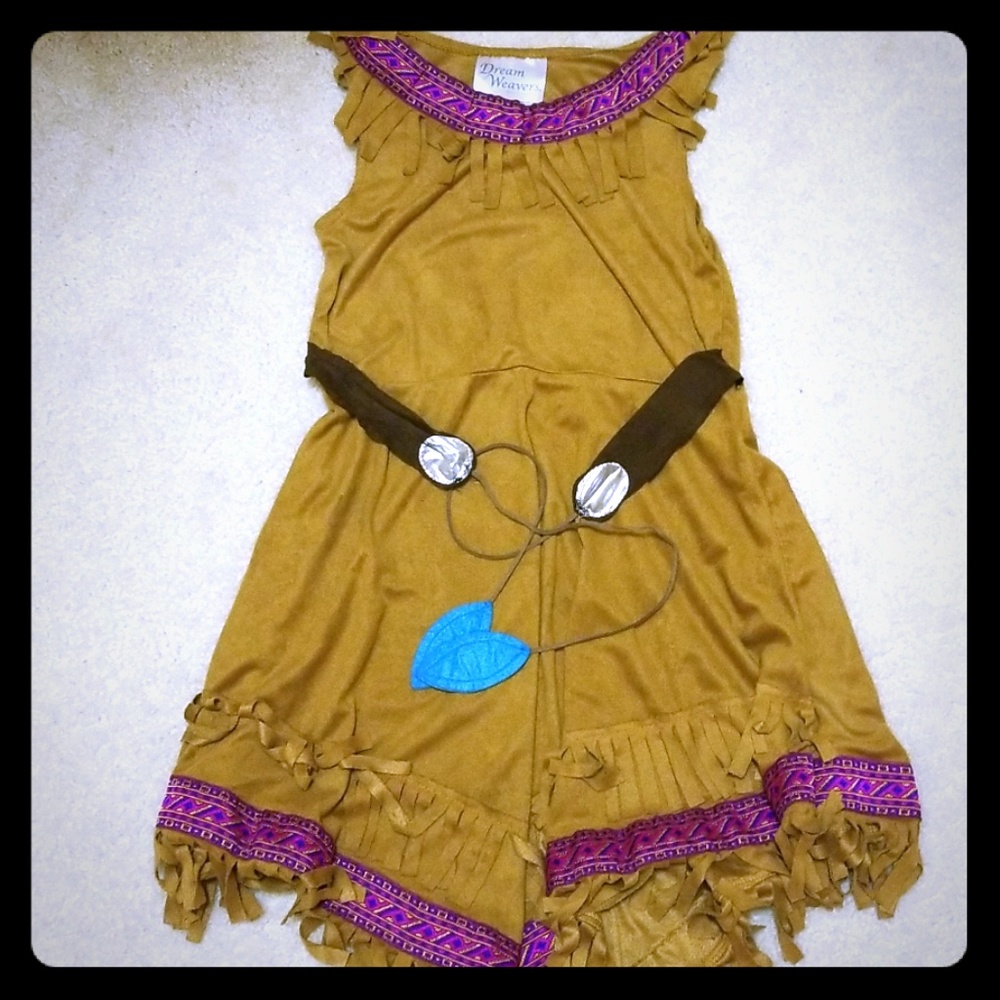 Indian costume kid size 8-10